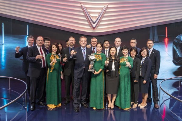 VinFast wins ‘A star is Born’ award from AUTOBEST at the Paris Motor Show